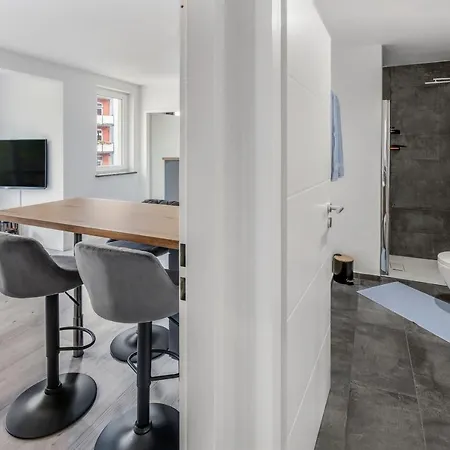 Apartmán Cityoase Im Zentrum Mit 24-7 Self Check-in, Wlan & Smart Tv Kiel